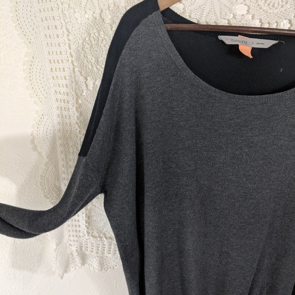 Athleta dolman sleeve colorblock sweater - Picture 4 of 8